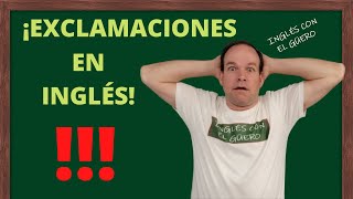 EXCLAMACIONES con WHAT y HOW en inglés [upl. by Ecyoj500]