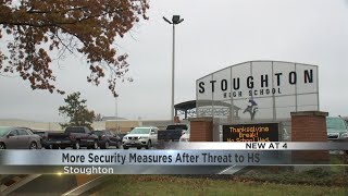 Stoughton High School on alert after anonymous threat Wednesday night [upl. by Llorrac]