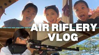 SPEND 2 DAYS AT AIR RIFLERY PRACTICE WITH ME  shooting scoring hawaii VLOG [upl. by Silsbye]