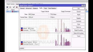 Bandwidth management in mikrotik [upl. by Nyleek]