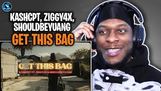 Kashcpt  Get This Bag Ft Ziggy4x amp Shouldbeyuang  RAGTALKTV REACTION [upl. by Eiroj]