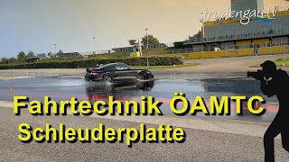 Wachauring Melk  Fahrtechnik ÖAMTC  Schleuderplatte [upl. by Wauters162]