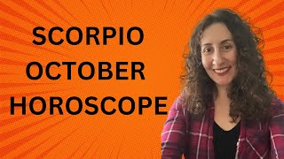 SCORPIO  October Horoscope [upl. by Aihsenat]