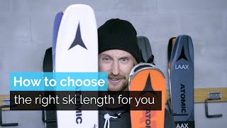 How to Choose the Right Ski Length [upl. by Sauer]