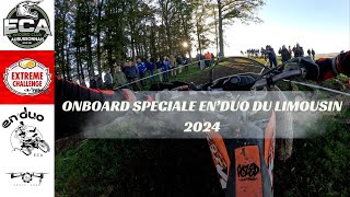 ENDUO DU LIMOUSIN 2024  SPECIALE SAMEDI MATIN ON BOARD 95A [upl. by Gninnahc120]