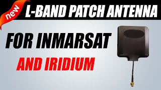 RTLSDR Active LBand Patch Antenna For Inmarsat  Iridium  GPS [upl. by Mehs]