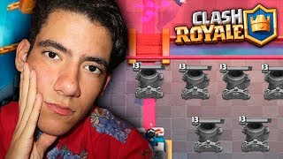 EL ULTIMO ADIOS AL MAZO DE MORTERO EN CLASH ROYALE momento triste  TheDonato [upl. by Aiyotal430]