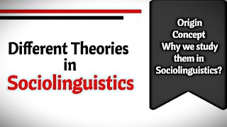 Theories in sociolinguistics in urdu hindi [upl. by Ennaed]