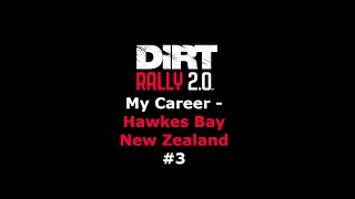 My Career  Hawkes Bay  New Zealand 3  Dirt Rally 20  2024 [upl. by Hartman]