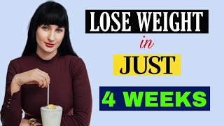 Lose weight in just four weeks  Morning fat loss drink recipe [upl. by Leuqcar389]