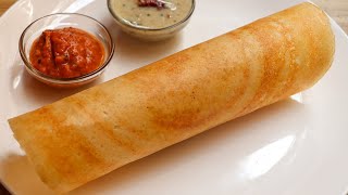 लोहे के तवे पर बाजार जैसा डोसा कैसे बनाये Dosa kaisa banate hain How to make dosa batter at home [upl. by Eddi]