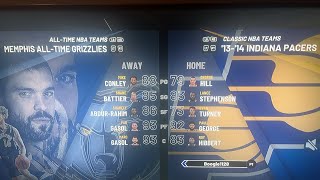 LIVE 2K🔴 BOYS BASKETBALL GAME 2425 the 5TH WEEK of 11224 MEMPHIS GRIZZLERS vs INDIANA PACERS [upl. by Kiernan379]