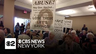 Long Island seniors in fear of eviction from the Harborside plead for help [upl. by Ansaev436]