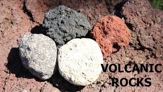 What Types of Rock are made by Volcanic Eruptions Part 3 of 6 [upl. by Avron]