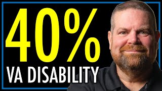 Veterans Benefits at 40 Disability  VA ServiceConnected Disability  theSITREP [upl. by Petrick]