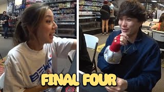 FULL MATCH Fuslie vs Sykkuno  YuGiOh IRL Duel [upl. by Ashli]