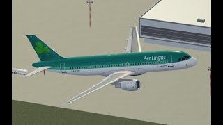 Aer Lingus a320 departing Anhedral Airport  Aeronautica  read description [upl. by Orferd]