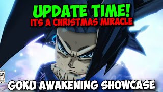 GOKU 7 STAR UI AWAKENING SHOWCASE ABILITY  New UPDATE TODAY  ASTD Christmas Part 2 [upl. by Ahto]