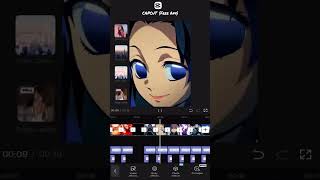 Hashira anime edit on CAPCUT tutorial editing trend [upl. by Aridaj]