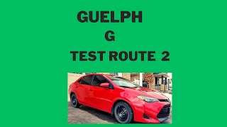 Guelph G Test Route 2 Mock Test [upl. by Press]