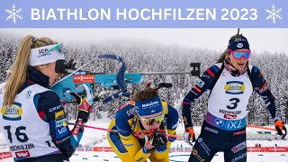 Biathlon Sprint Hochfilzen Preuß verliert Gelbes Trikot [upl. by Stasny406]