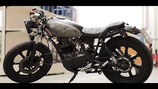 Yamaha SR500 Cafe Racer 83  CAPRA [upl. by Eelirem]