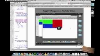 Making Embedded YouTube Videos Responsive  Responsive Web Design [upl. by Atronna468]