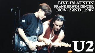 U2  Live In Austin  November 22nd 1987 [upl. by Spancake670]