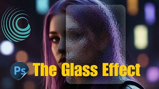 Glass Morphism Effect with Photoshop [upl. by Comras]