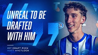 Whitlock on his connection with new teammate OSullivan 🦘 [upl. by Kenwrick549]