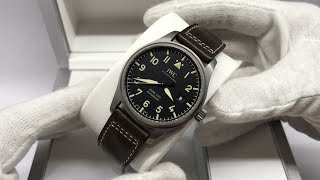 SN 3573 WC Mark XVIII Titanium Heritage Pilots Watch Ref IW327008 [upl. by Uhej]