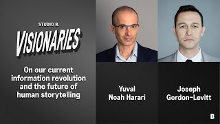 AI amp the Future of Storytelling Joseph GordonLevitt amp Yuval Noah Harari in Conversation [upl. by Quartus]