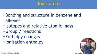 OCR A Level chemistry paper 3 predictions 2024 [upl. by Burgess676]