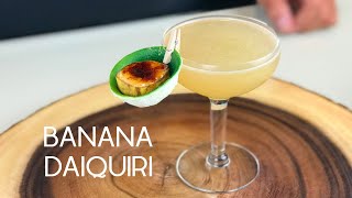 BANANA DAIQUIRI Recipe  A flavored daiquiri you will go bananas over [upl. by Awad418]