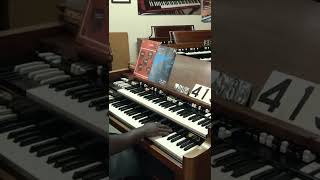 1965 Hammond organ Short 3  Years of Production Series [upl. by Eissat]