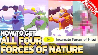 How to Get Enamorus amp Other 3 Forces of Nature in Pokemon Legends Arceus [upl. by Latsyrc483]