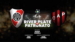 RIVER PLATE vs PATRONATO  Copa Argentina  Cadena 3 Argentina [upl. by Ehttam]