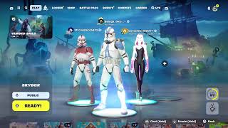 Fortnite w friends LIVE Deadpool and wolverine skins [upl. by Stargell]