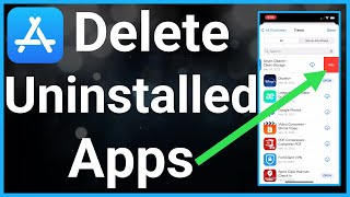 How To Remove Uninstalled Apps From App Store [upl. by Elak338]