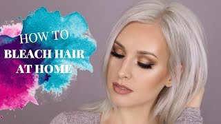 HOW TO BLEACH YOUR HAIR AT HOME [upl. by Showker]