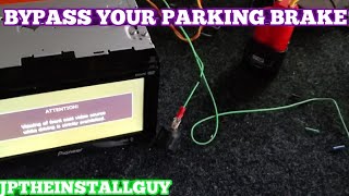 3 easy ways to bypass your parking brake [upl. by Nnylekoorb]