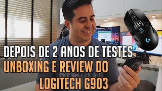 Mouse LOGITECH G903  Unboxing e Review após 2 anos de uso O melhor mouse wireless do mundo [upl. by Washington]