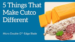 Cutco Kitchen Knives You Need Micro DoubleD™Edge Blade [upl. by Langdon]