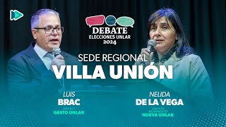 Debate UNLaR 2024 Sede Regioanl Villa Unión [upl. by Gaby]