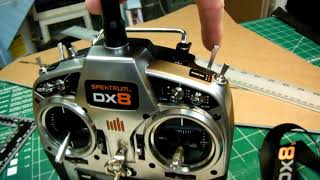 How to bind Spektrum DX8 to Blade Inductrix FPV Pro [upl. by Lois619]