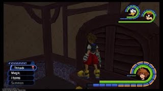 Kingdom Hearts secret in Traverse Town [upl. by Arekahs311]