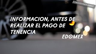 Información antes de pagar tú tenecia en Edomex [upl. by Euginomod]