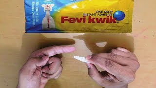 How To Remove Feviquick From Hands [upl. by Lhamaj]