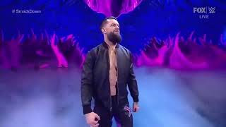 Finn Bálor Entrance Bray Wyatt Tribute  WWE SmackDown 8252023 [upl. by Blakely297]