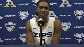 202425 Akron Zips Mens Basketball PostGame Press Conference vs Lamar  112224 [upl. by Dnana]